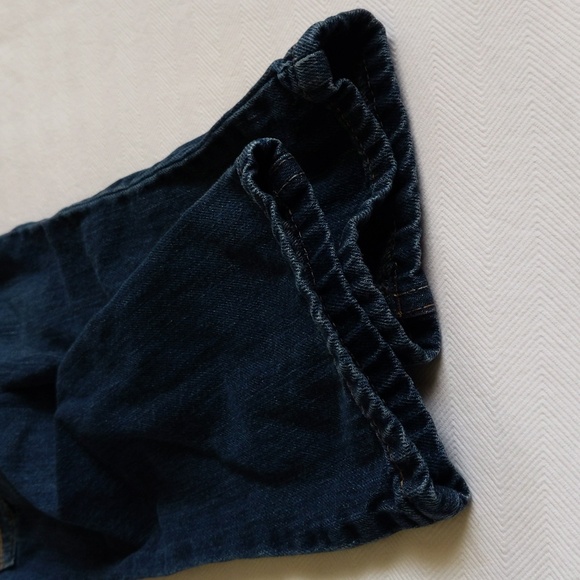 old navy boot cut dark wash denim jeans 3T toddler girls - Picture 6 of 7